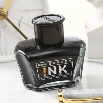 Morning Light Stationery Carbon Ink Student Calligraphy Black Fountain Pen Water Blue W9001 Ink Special for Calligraphy Practice