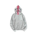 Gray outside and pink inside double hat