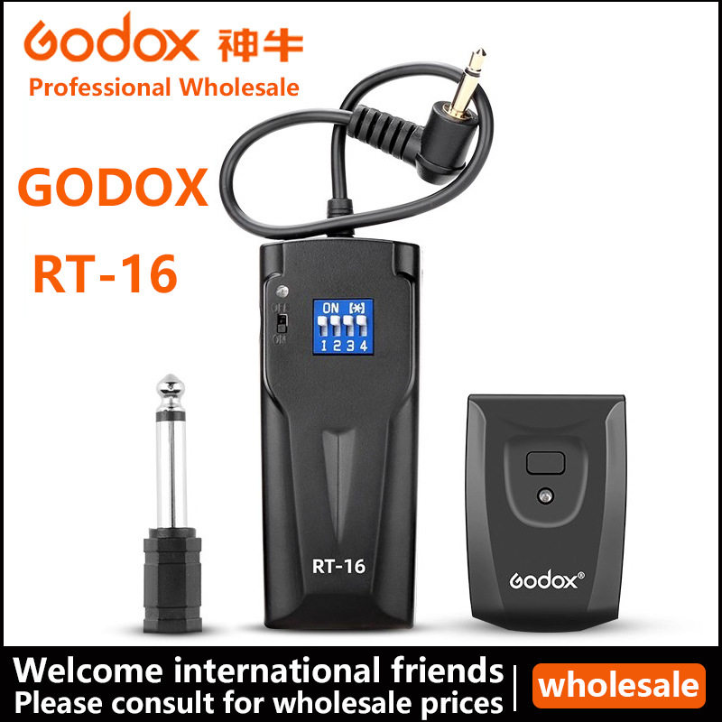 Godox Rt16 Flash Trigger Studio Light Photography Light Slr Camera Remote Control Wireless Synchronization