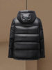 Fashion Hagismin Men's Down Jacket 2024 Winter New Style Young and Middle-aged Casual Warm Hooded Printed Jacket