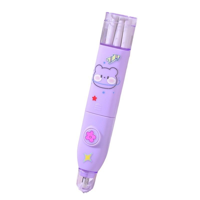 High-gloss electric eraser students wipe clean sketch art automatic eraser multifunctional learning stationery wholesale