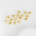 Сохраняющая цвет 14-каратная позолоченная 18-каратная серебряная позиционная пряжка с защелкивающейся застежкой, ювелирный материал ручной работы, отделочный зажим для пряжки, аксессуары для пряжек mini 10