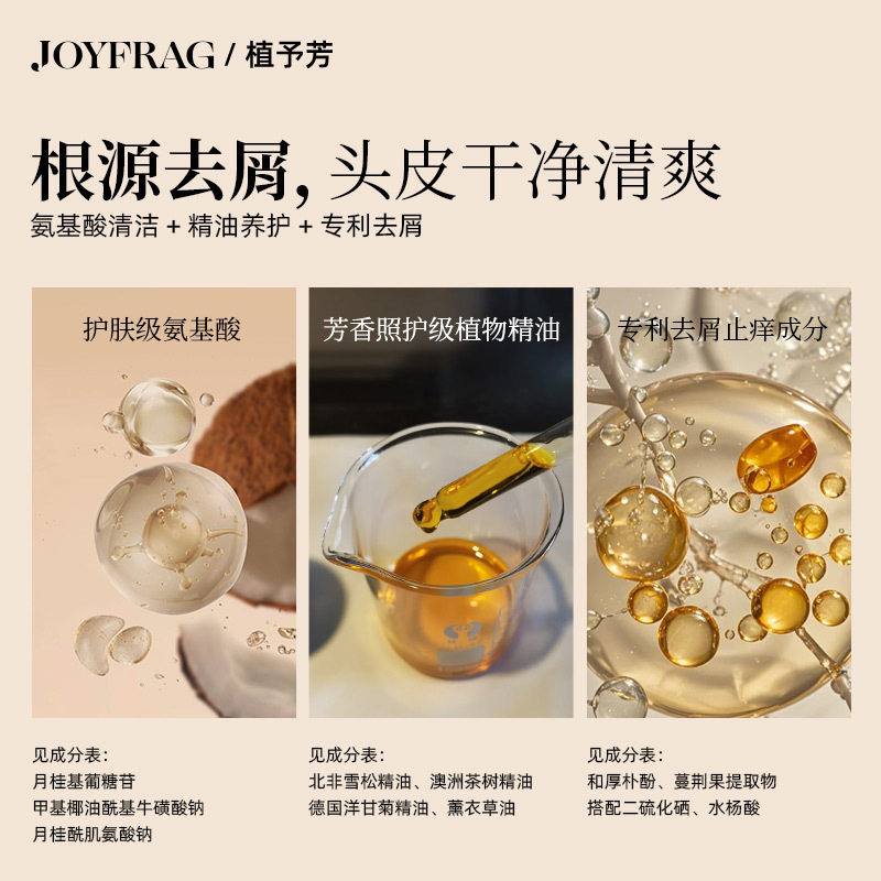 Anti-Dandruff, Anti-Itch, Oil-Control, Fluffy Shampoo, Amino Acid Shampoo, Men's and Women's Essential Oil Fragrance Source Factory