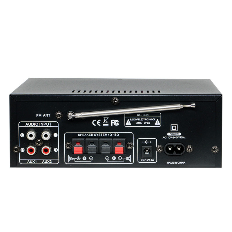 Av-660Bt High-Power Version 180W Two-Channel Home Car Audio Wide Voltage Version Bluetooth Amplifier