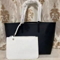 Black with White