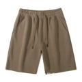 Coffee-Cotton Shorts