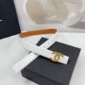 3.0cm wide brown with white network cable gold buckle