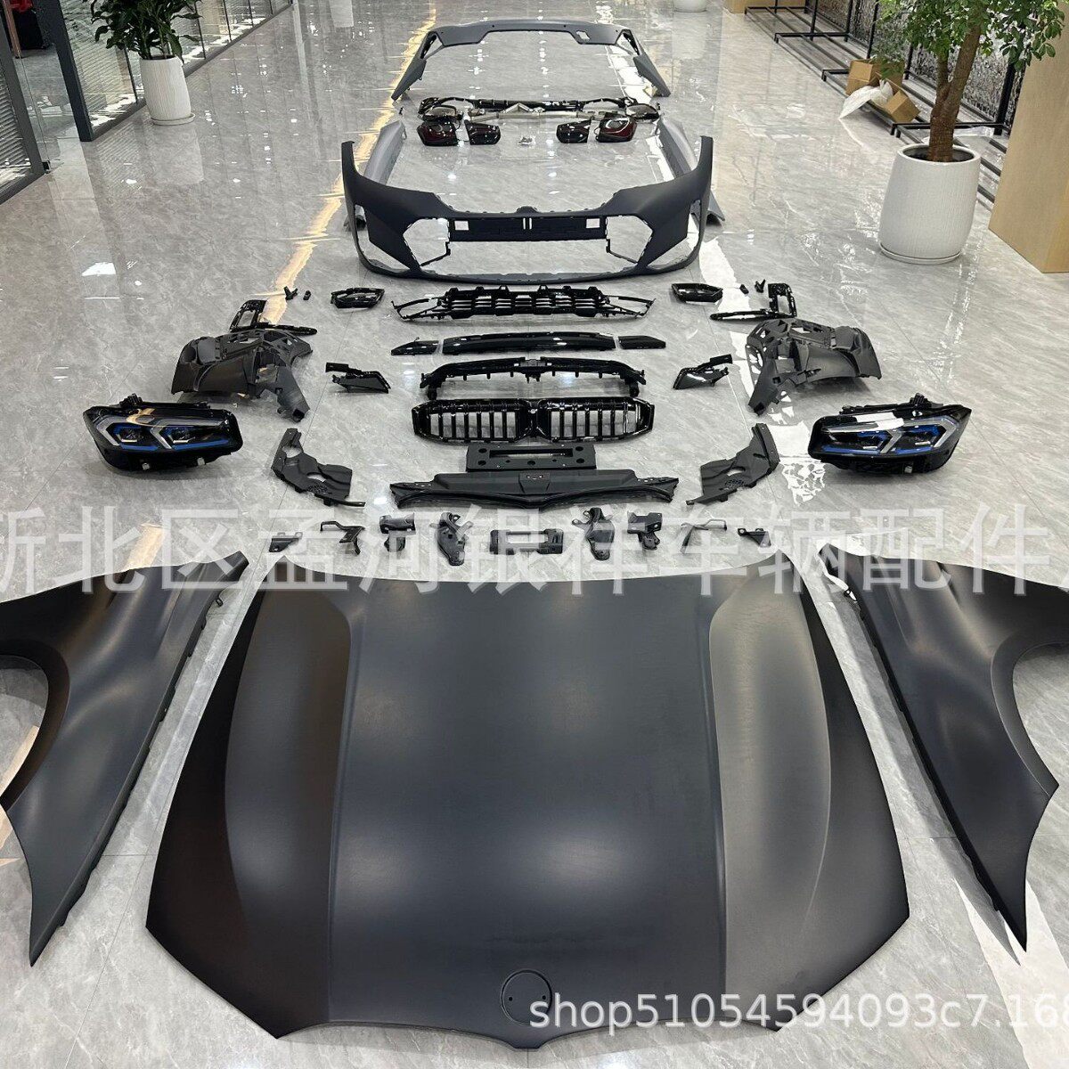 เหมาะสำหรับ BMW ซีรีส์ 3 รุ่น F30 และ F35 รุ่นเก่าถึงรุ่นใหม่ รุ่น G20/G28 รุ่นปลาย MT ชุดแต่งตัวถังขนาดใหญ่แบบ M-Tech รุ่น M Sports