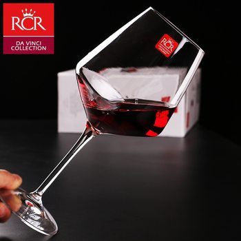 RCR Italy Imported Crystal Cup High-end Red Wine Glass Decanter Set Home Entry Luxury Burgundy Goblet