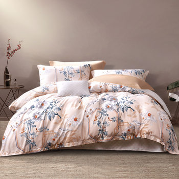 Fuana Home Textile Four-piece Set Cotton Cotton Quilt Cover Bed Sheet Three-piece Set Dormitory Bedding Autumn and Winter New Product