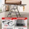 Y Clothes Drying Rack Floor-Standing Clothes Drying Rack Widened Household Quilt Drying Rack with Wheels Clothes Drying Rod Removable Thickened L