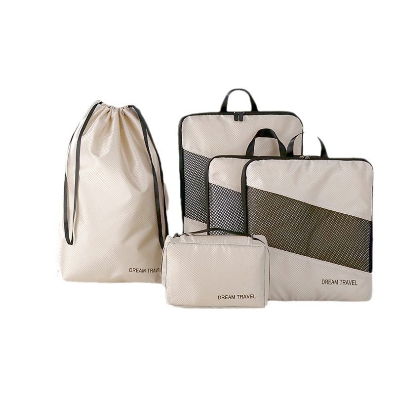 大容量涤纶旅行收纳袋六件套行李箱衣物收纳袋多功能收纳包套装,淘宝优惠券,粉丝福利购,淘宝优惠卷