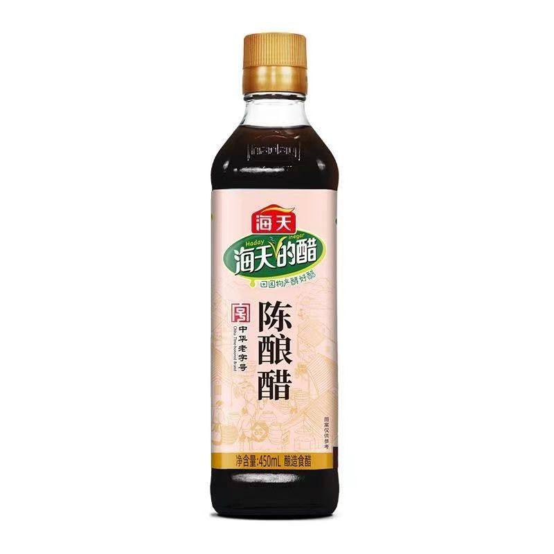 Haitian Aging Vinegar 450ml Stir-fried Cooking Vinegar Household Dip Dumplings Cold Seasoning Brewing Vinegar