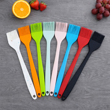 High-Temperature Resistant Large Silicone Oil Brush, Integrated All-In-One Silicone Brush That Doesn'T Shed Bristles, Suitable for Barbecue Seasoning, Baking, and High-Temperature Heat Resistance
