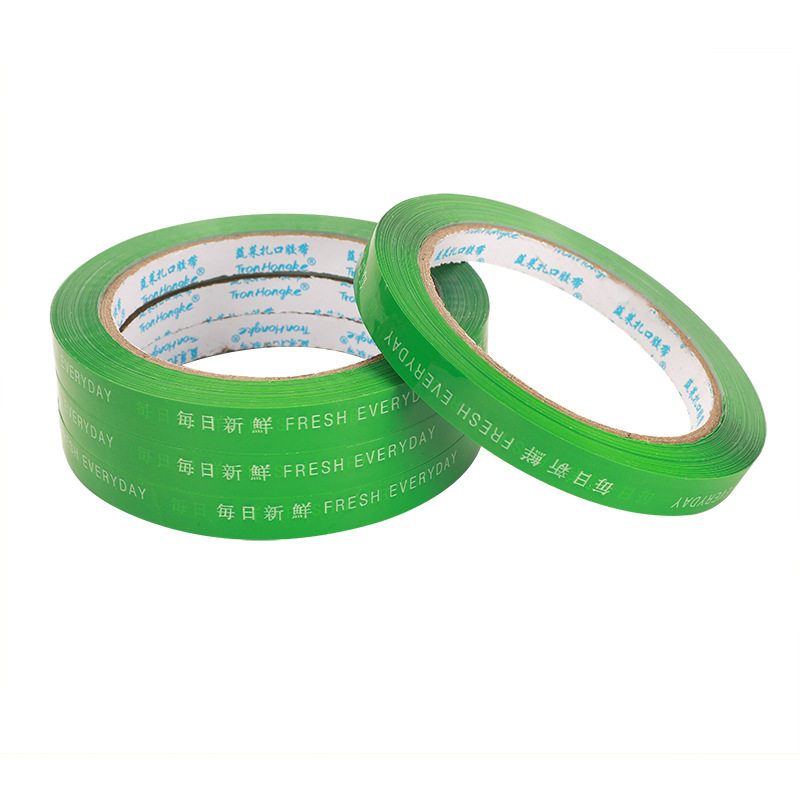 Daily Fresh Vegetable Binding Promotion Tape Shopping Mall Supermarket Fresh Binding Tape Binding Tape Colorfulful Vegetable Binding Film
