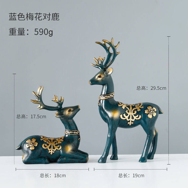 新中式高档酒柜装饰品餐边柜摆件客厅创意家居饰品室内软装装饰