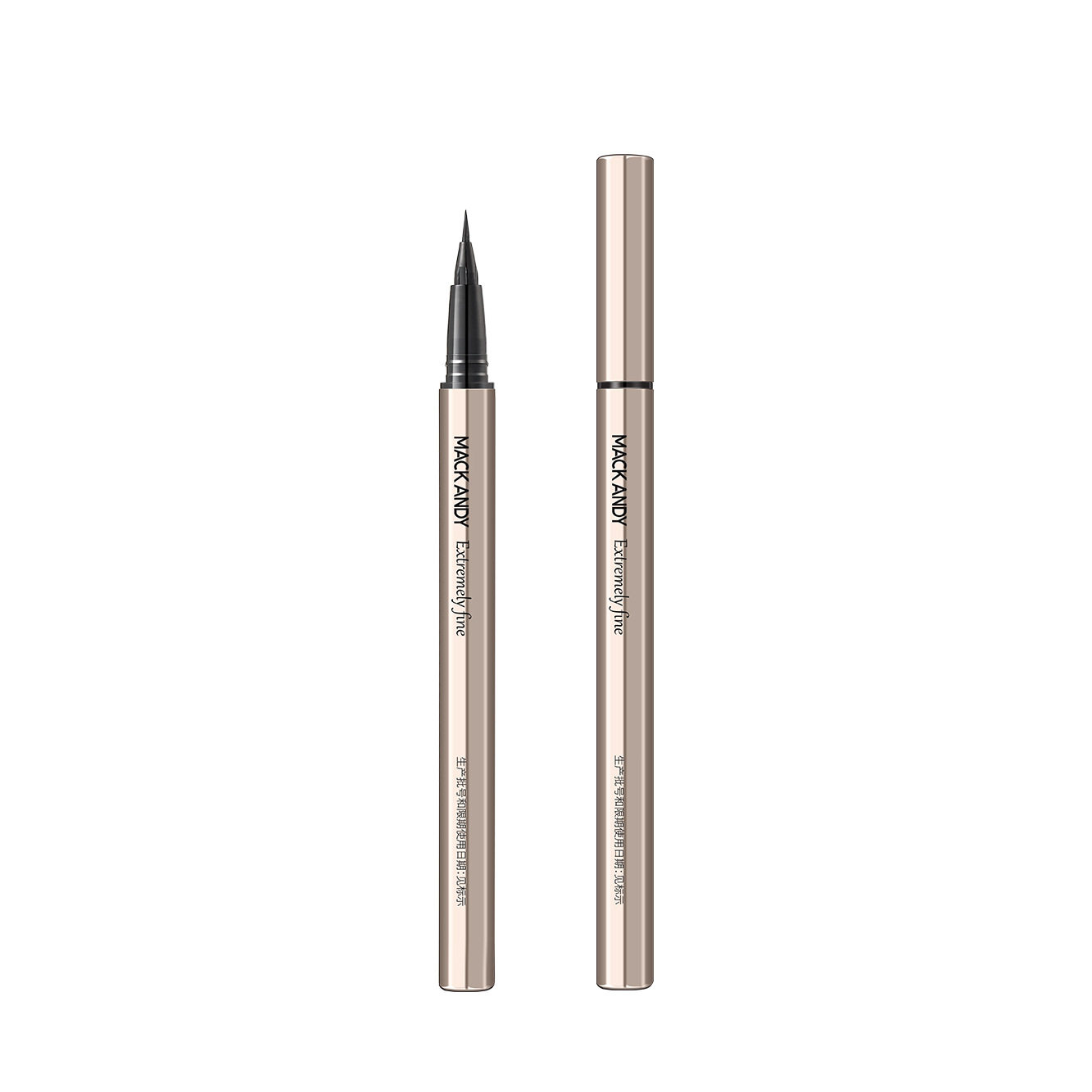 Marco Andy Eyeliner Pen, Ultra-Fine, Quick-Drying, Waterproof, Sweat-Proof, Smudge-Proof, for Defining the Lower Lash Line and Under-Eye Area
