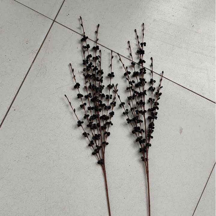 新款仿真草花跨境供应pe泡沫面珠草花气氛布置装饰花多色可选批发