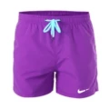 Purple white label