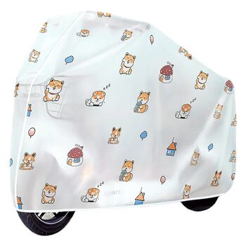 Electric car rain cover car jacket car cover with elastic battery car dustproof bicycle motorcycle sun protection windshield cover