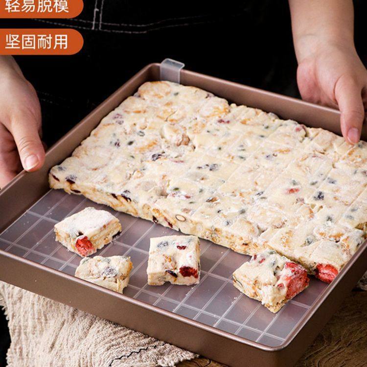 Nougat Snowflake Crispy Special Shaping Mold Toffee Grinding Tool Non-Stick Biscuit Baking Pan Oven Baking Tool Set