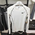 New white large label long sleeves