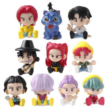 Kpop Hunter Girl Group Peripheral Trendy Doll Pendant Blind Box Keychain Children's Toy Gift