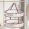 Clothes basket clothes drying net socks underwear artifact clothes pants special tile drying rack drying net pocket