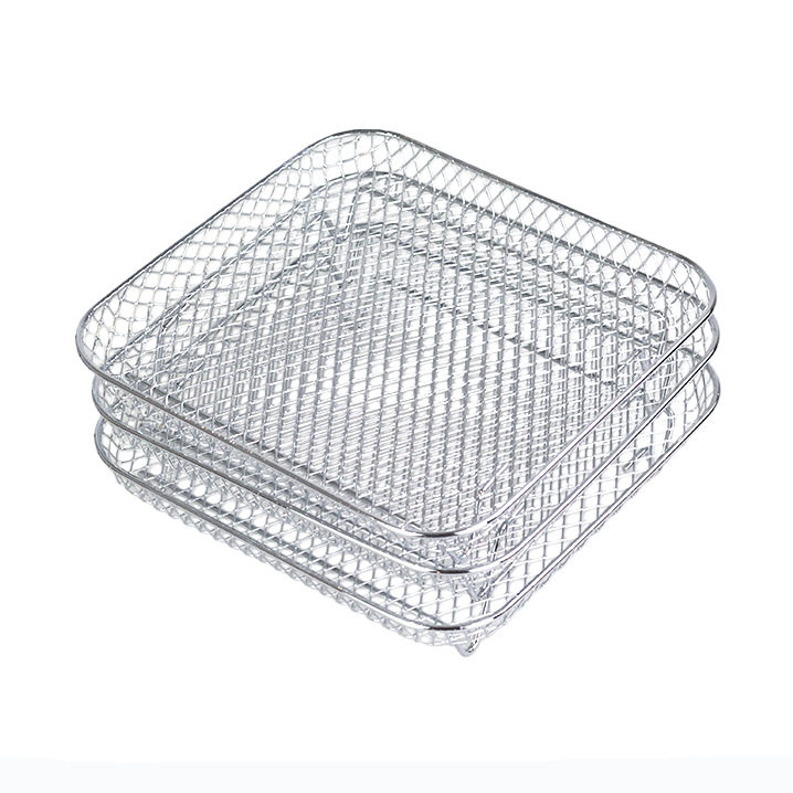 Air Fryer Double Pot Accessories Dz201 Oven 3-Layer Grill Instant Stacked Mesh