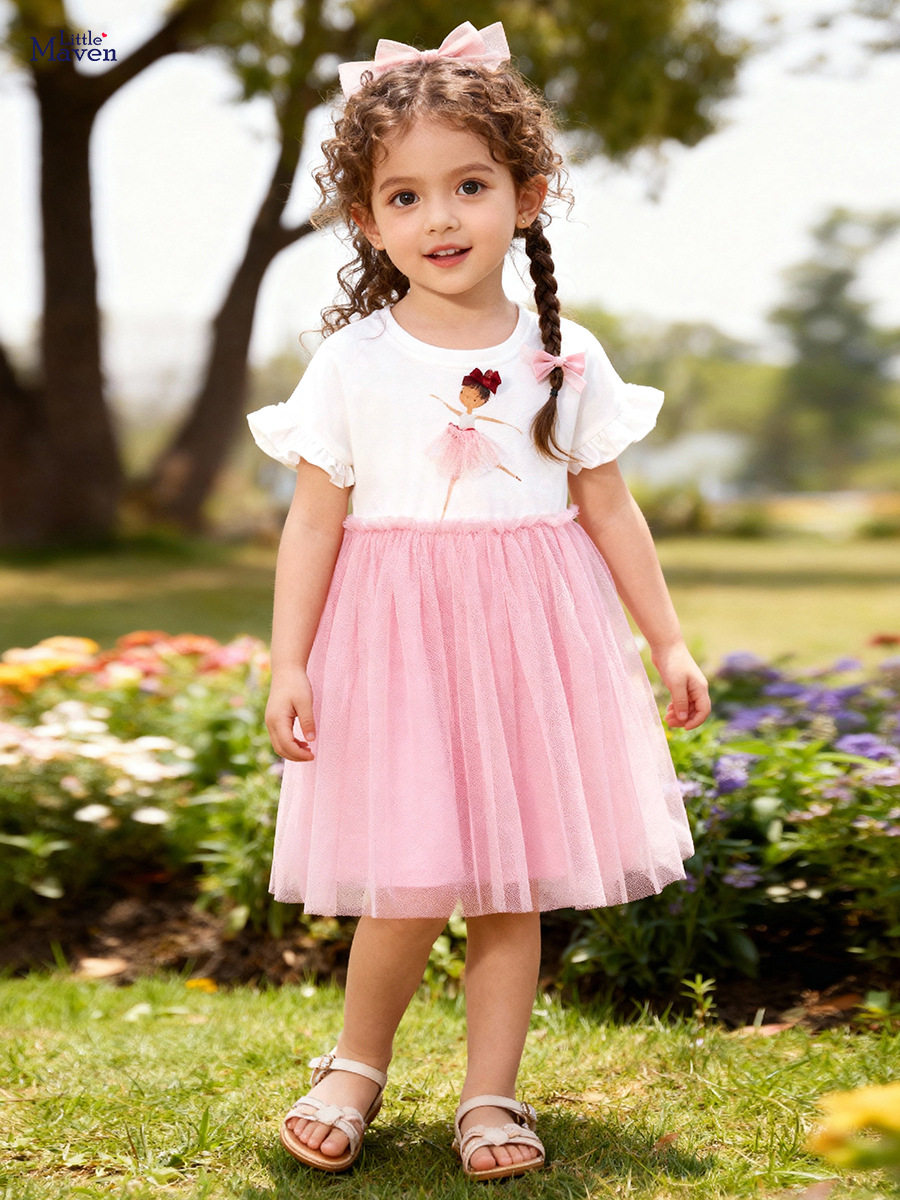 New Summer Girls' Tulle Skirt, [Style] Stylish Kids' Dress, Cute Kids' Dress