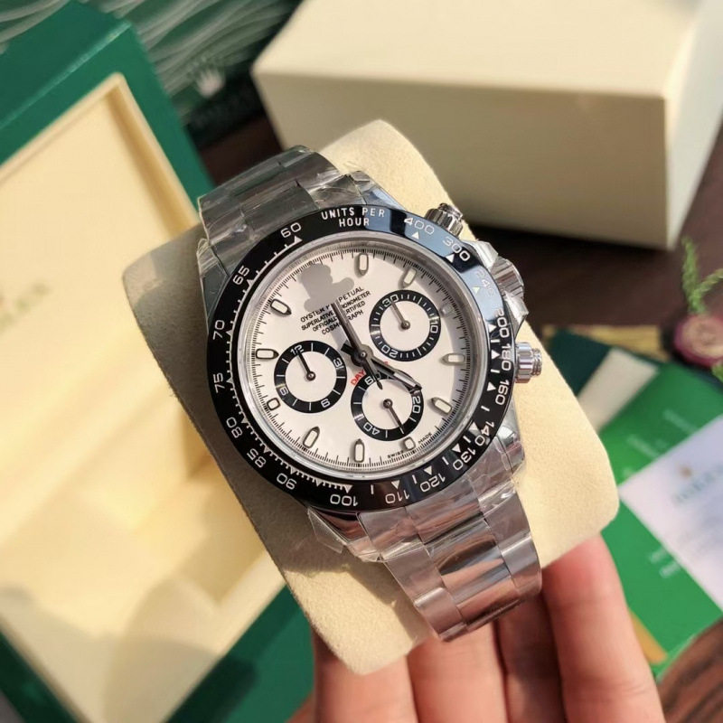 Rolex Daytona Panda Edition Ceramic Bezel 904L Stainless Steel Watch