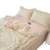 Category a Maternal and Infant Grade Pure Cotton Lace Four-Piece Set Ins French Style Cotton Student Dormitory Bed Bed Sheets Three-Piece Set
