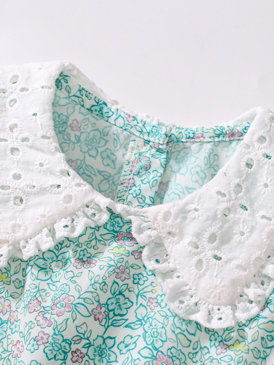 Summer Short-sleeve Girls' Dress, Kids' Clothing, Cute Cartoon Kids' Princess Dress Wholesale