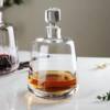 Light Luxury Model Room Decorative Handmade Wine Jug Decanter Household Crystal Glass Whisky Wine suit