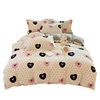 Thickened milk velvet four-piece set coral flannel double-sided fleece-lined bed sheet quilt cover bed three-piece set wholesale