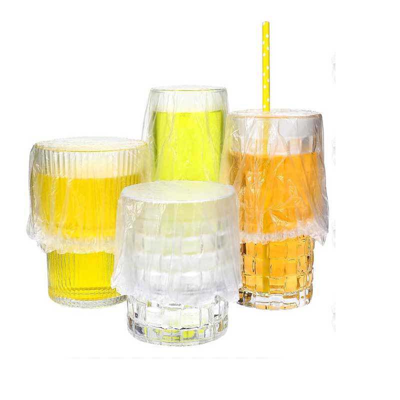 Extra Small Disposable Plastic Wrap Cover, Small Size Elastic Mouth Dust Cover, Small Size Transparent Plastic Bag Thickeneded