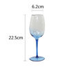Cross-Border Hotel Creative Tall Wine Glasses Plastic Wine Glass Set Available in Three Colors for Wine