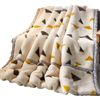 Autumn and Winter Thickeneded Double-Layer Raschel Blanket for Single and Double Gift Blankets to Keep Students' Dormitories Warm