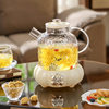 Multifunctional All-Glass Health Pot Household Split Tea Kettle Small Tea Kettle Constant Temperature Flower Teapot