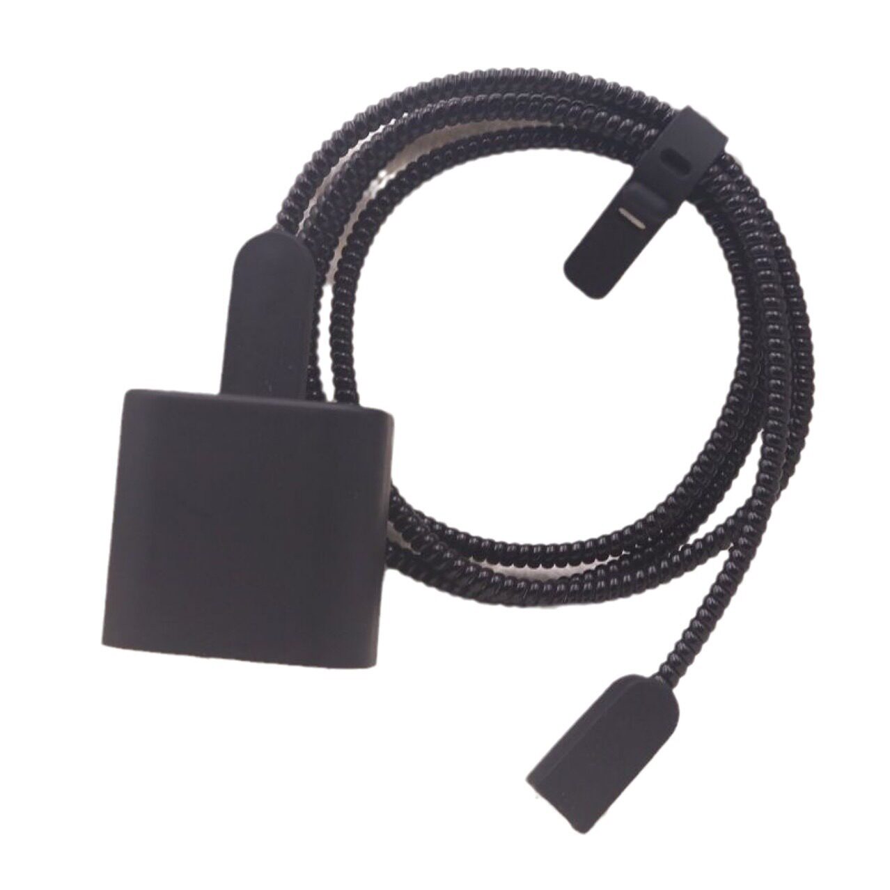 Casual Black Suitable for Apple Charger 20W Protective Cover Data Cable Silicone Cover Cable Winder