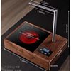 Solid wood walnut stove tea cooker electric ceramic stove tea cooker electric tea stove intelligent tea cooker electric tea set