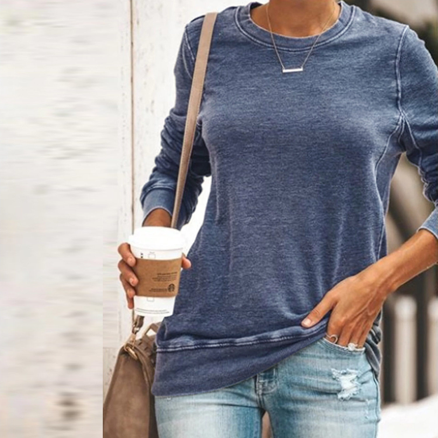 Casual Long Sleeve Hoodie Comfortable Fabric Trendy Design Versatile Style Perfect for Everyday Wear Wholesale