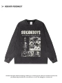 Washed black long sleeves