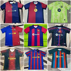 Barcelona vintage jersey No.10 Messi classic jersey Barcelona football suit Barcelona jersey