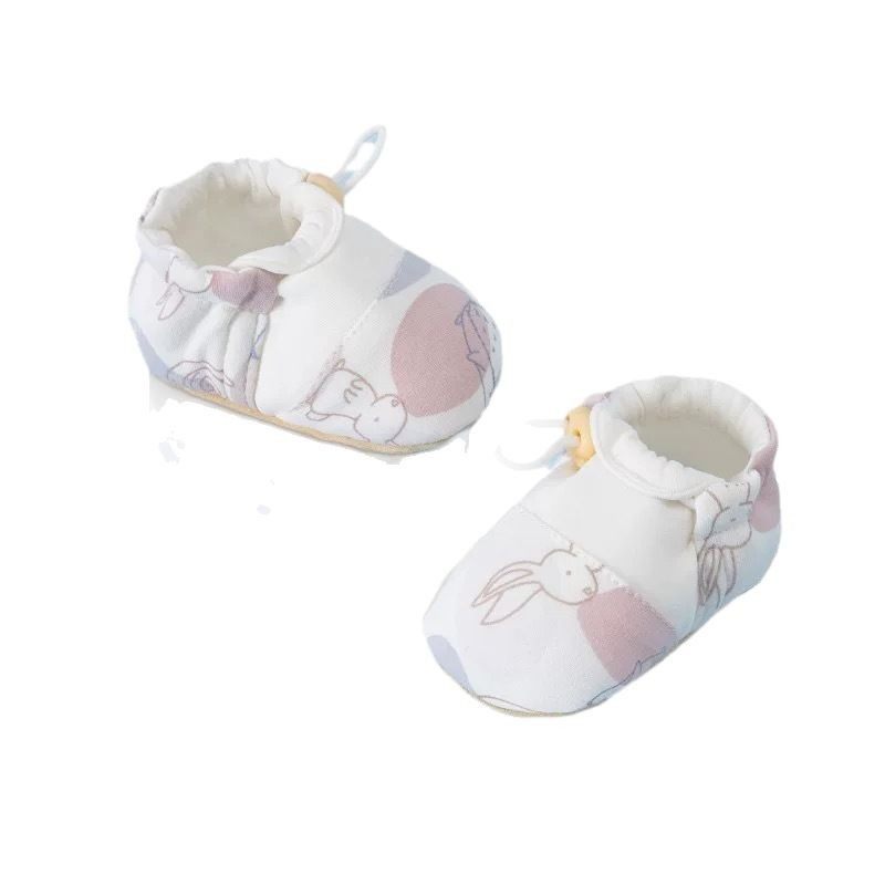 Baby shoes 0-3-12 months 6 to 1 year old step front shoes spring and summer thin elastic buckle soft bottom shoes for boys and girls