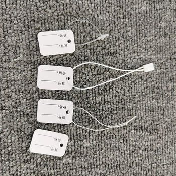 General jewelry price tag number attribute elevator model material listing handwritten small listing card