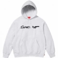 E564supreme future hooded sweatshirt gray