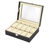 Watch Box High-End Waterproof Leather Multi-Position Large-Capacity Portable Soft Pillow One-Piece Watch Box High-End Box