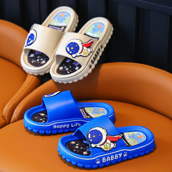2025 New Style Kidsren's Slippers with Poop Feeling, Baby Slippers, Summer Soft-Soled Indoor Non-Slip Slippers for Boys and Girls to Wear Outside