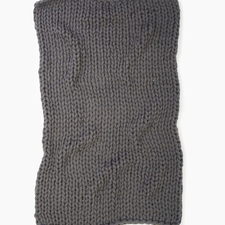 Independent Station New Polyester Cotton Strip Blanket Gravity Thread Blanket Hand-Woven Gravity Decompression Blanket Sofa Cover Blanket